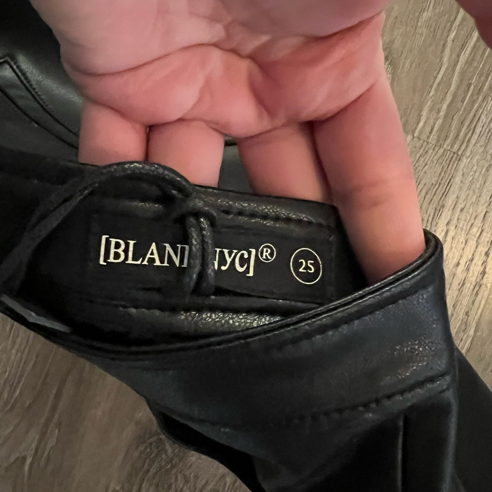 Revolve x Blank NYC Faux Leather Short in Opening Act - Picture 9 of 12